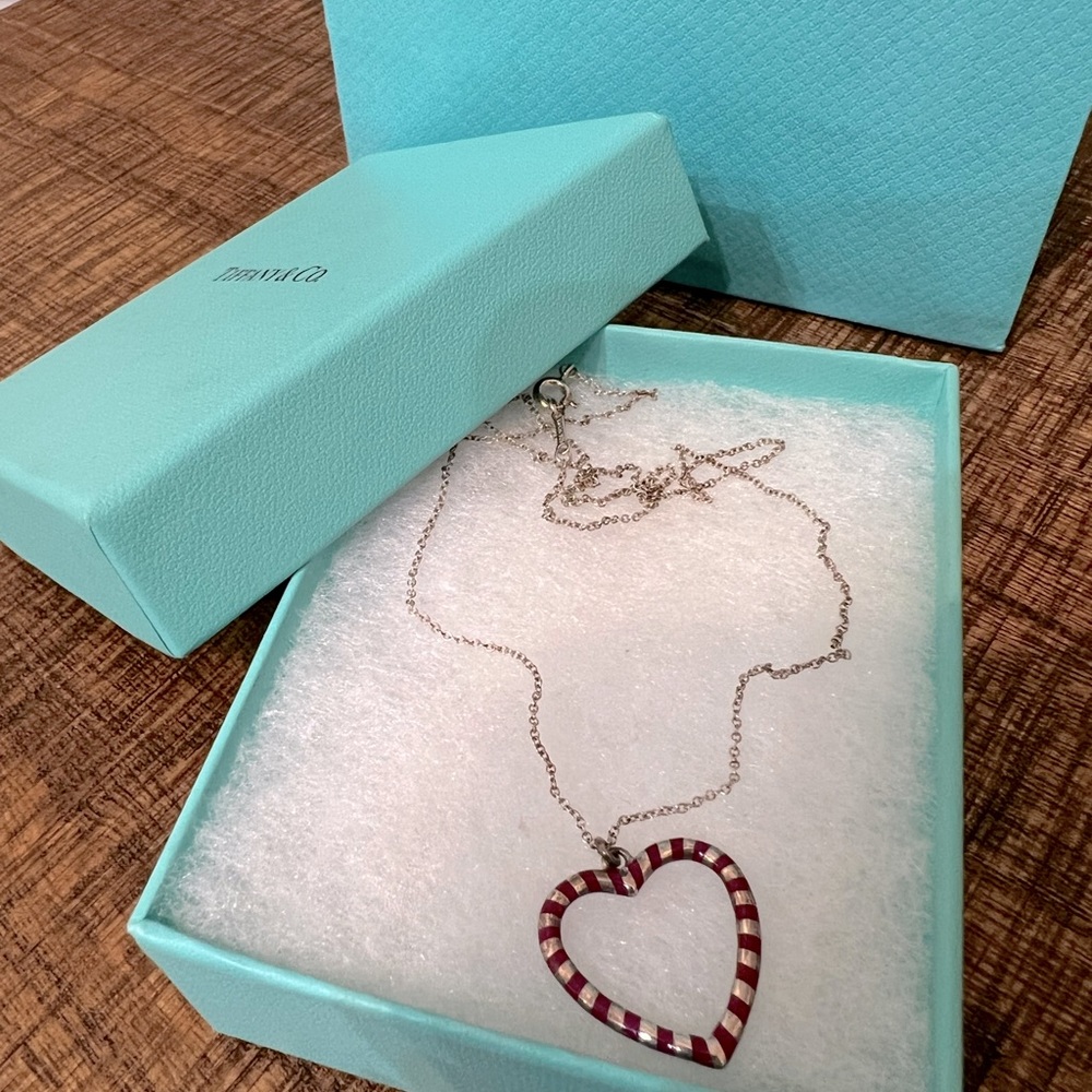 Tiffany Co Heart Necklace